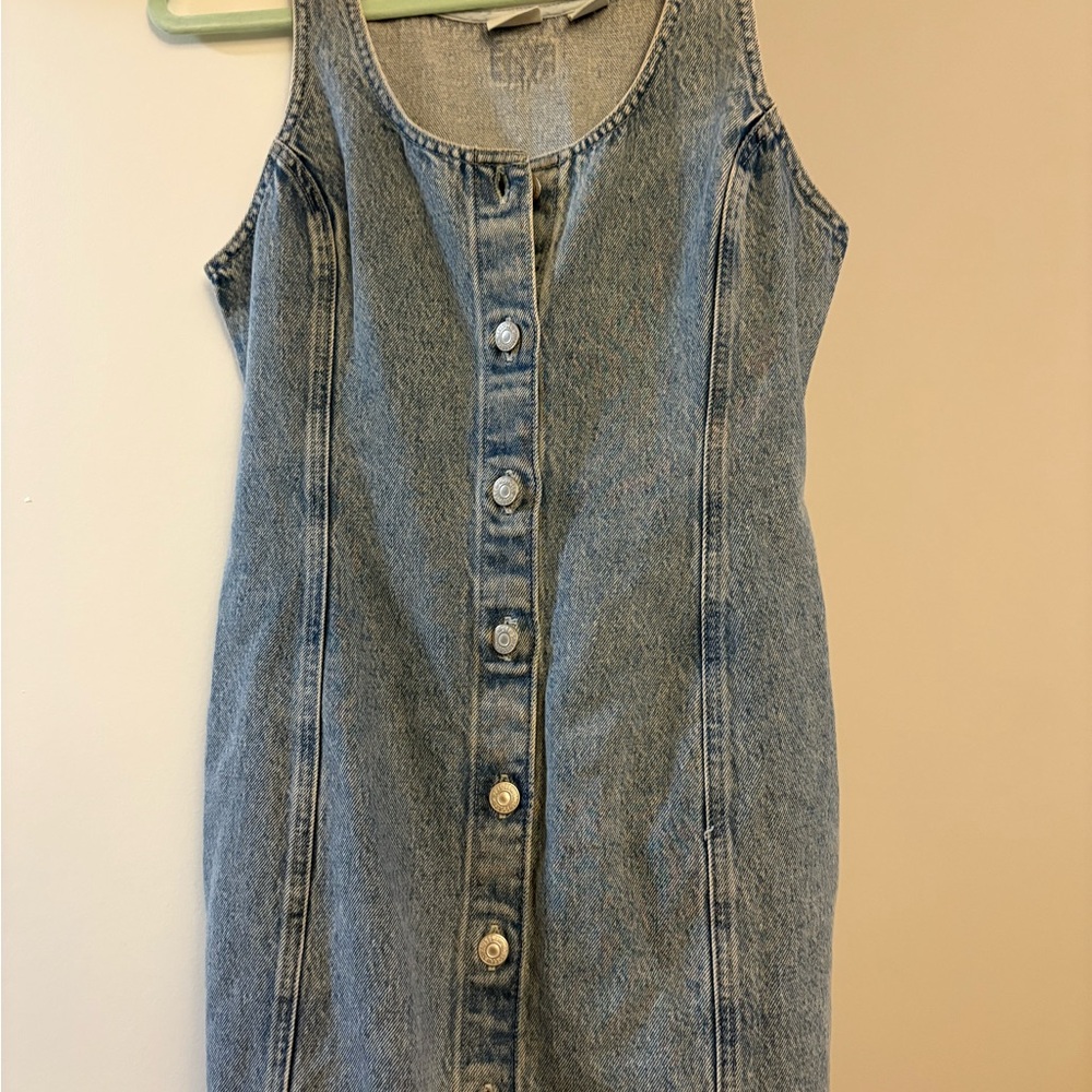 Levi's Blue Denim Mini Dress
